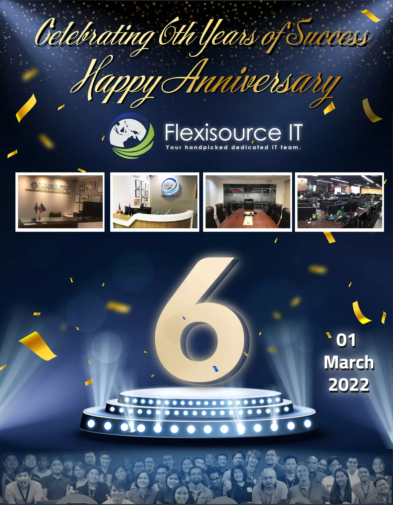 FlexisourceIT 6th anniversary