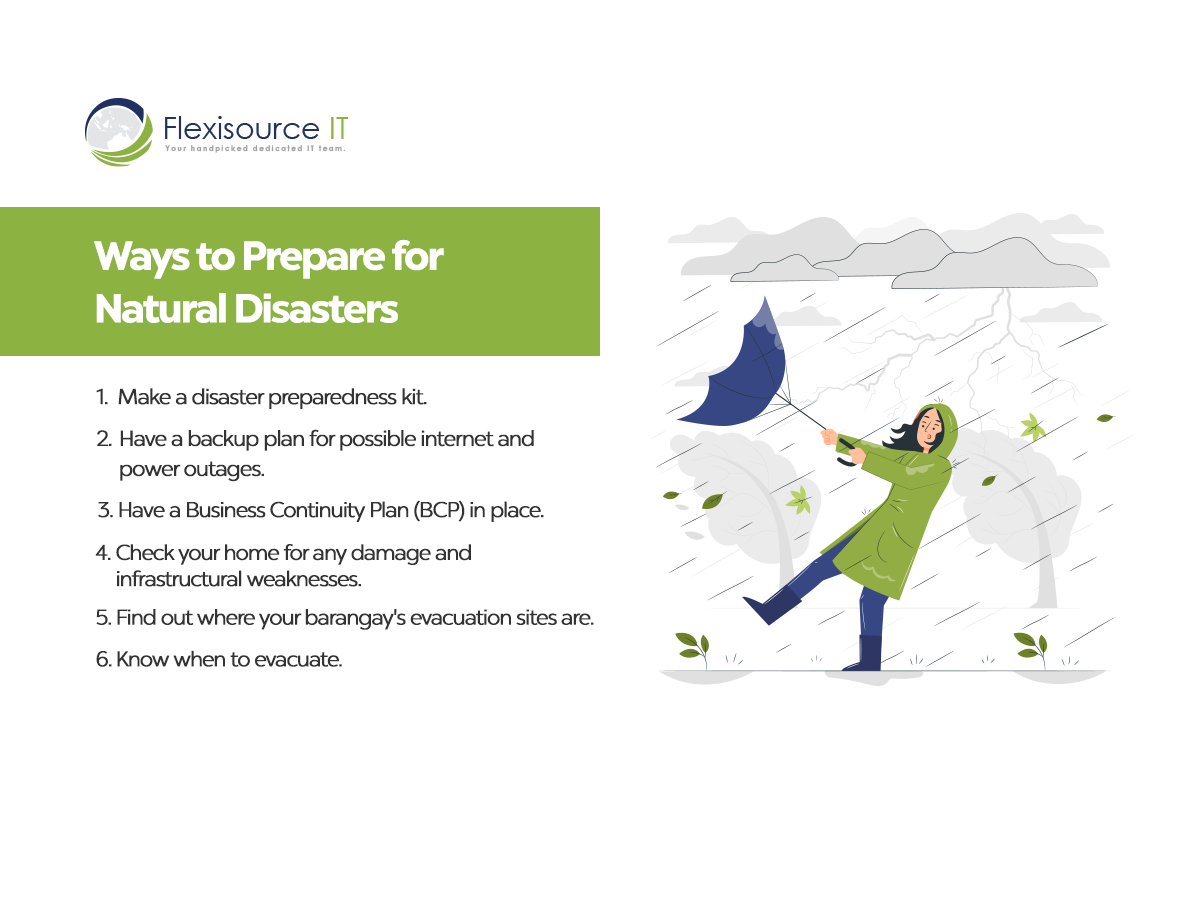 How to Prepare for Natural Disasters While Working from Home