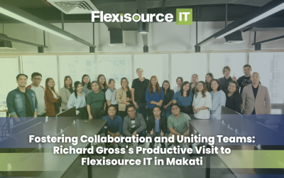 Fostering Collaboration and Uniting Teams: Richard Gross  Productive Visit to Flexisource IT in Makati