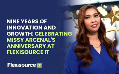 Nine Years of Innovation and Growth: Celebrating Missy Arcenal’s Anniversary at Flexisource IT