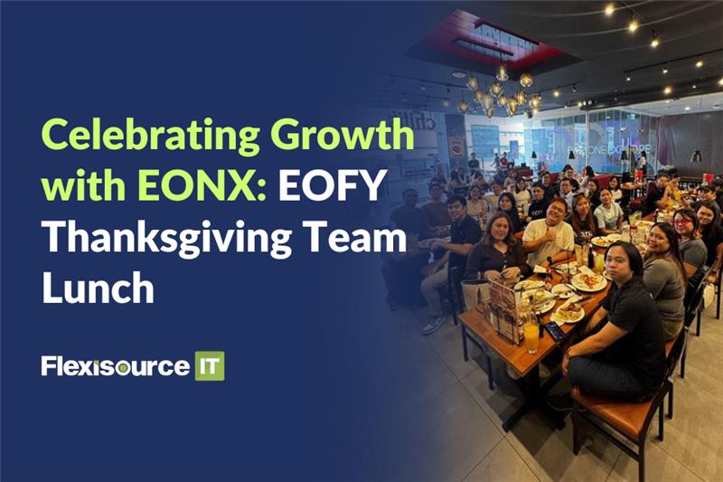 EONX EOFY Team Lunch