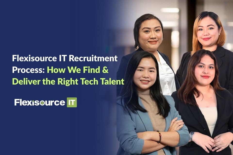 Flexisource IT technical recruitment process connecting Australian businesses with skilled tech talent