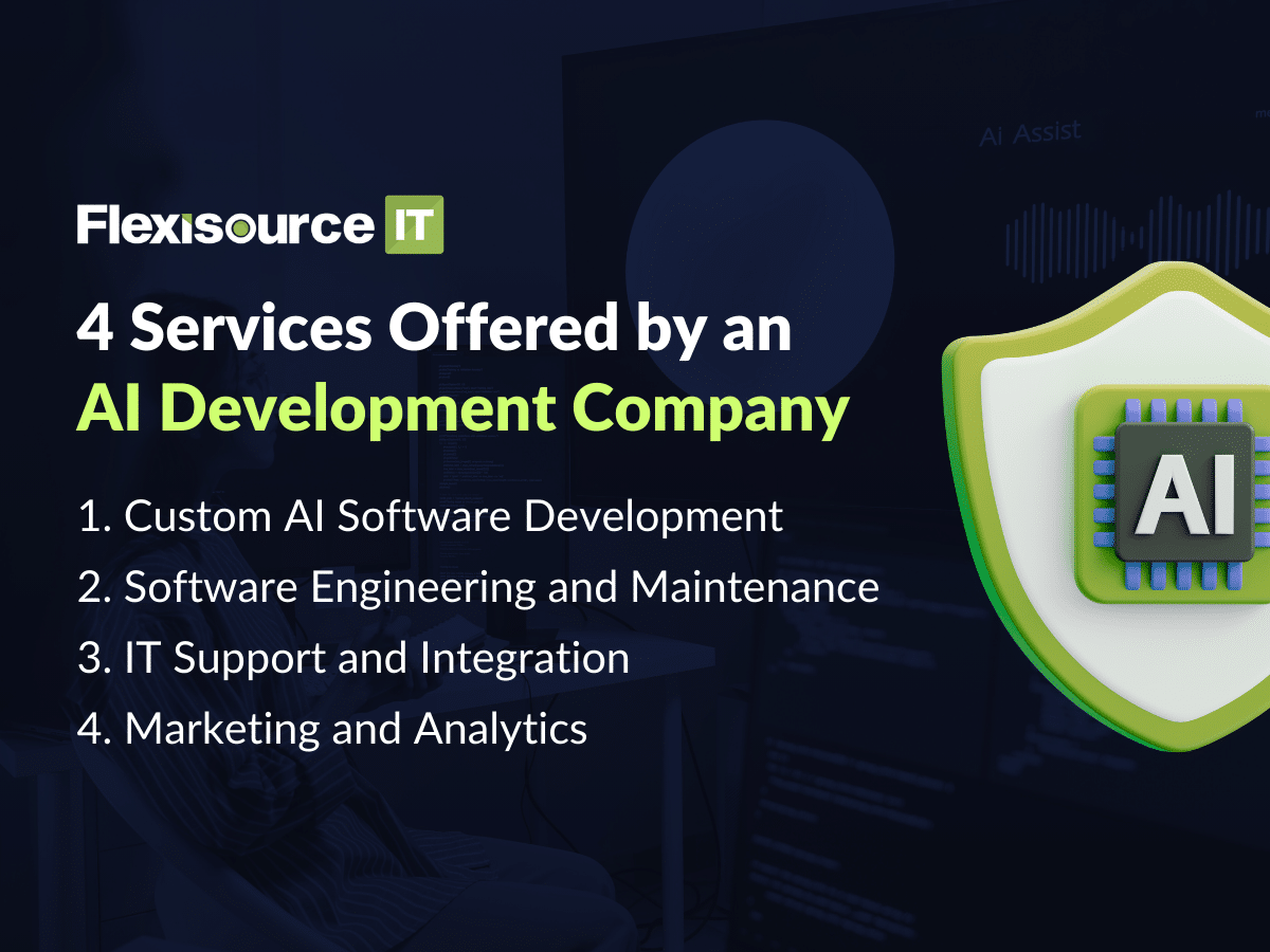 4 Services Offered by an AI Development Company